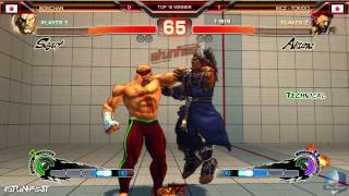 Stunfest 2015USF4  MCZTokido vs Bonchan  CPT 2015  TOP 16 [upl. by Aleac324]