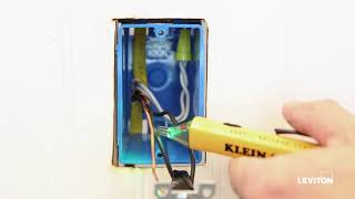 How to Identify a Neutral Wire  Leviton [upl. by Ahsekram879]