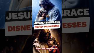 From Tears to Joy Disney Princess Transformation jesus disneyprincess hug princess disney [upl. by Julio711]