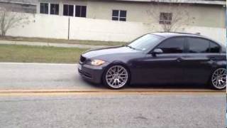 E90 335I drive away 2nd cat resonator and muffler delete [upl. by Olmstead5]