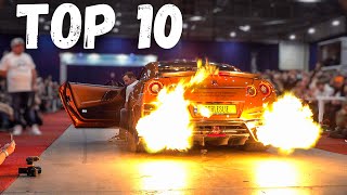 TOP 10 BIGGEST FLAMES of the Nissan R35 GTR 🔥 [upl. by Donal263]