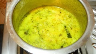 महाराष्ट्रीयन दही कढ़ी  Maharashtrian Dahi Kadhi  Dahi Kadhi in marathi  Kadhi Recipe [upl. by Euqinmod848]