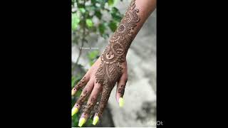 Latest Bridal Mehndi All Design 🤗🫶🔥 bridalmehndidesign shorts ytshots trendingvideo [upl. by Acisseg]