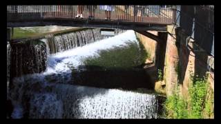 Der Wasserfall mitten in der Stadt Saarburg [upl. by Dulci841]