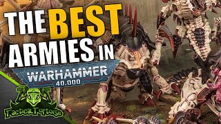 Tyranid Monster Mashes amp Chaos Domination  The BEST Armies in Warhammer 40k 8424 Edition [upl. by Bixler]