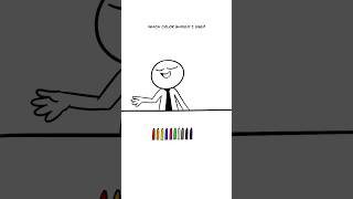 the WHITE crayon 😒 Animation Meme shorts [upl. by Sedlik]