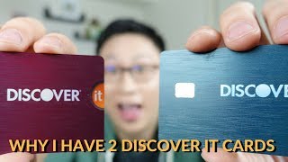 Why I Have 2 Discover It Cards [upl. by Nomead]