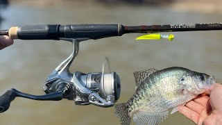 Fishing Taylorsville Lake For Early Spring Slabs [upl. by Alesiram727]