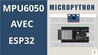 MPU6050 avec ESP32 et MicroPython [upl. by Alonzo185]