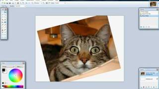 How to rotate images on PaintNET [upl. by Ykvir]