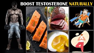 Six Simple Steps To Boost Testosterone Naturally Foods To Boost Testosterone [upl. by Houlberg747]