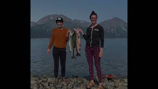 Snagging Salmon in Seward Alaska [upl. by Jonie]