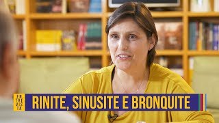 Rinite sinusite e bronquite  Elnara Negri [upl. by Erihppas]