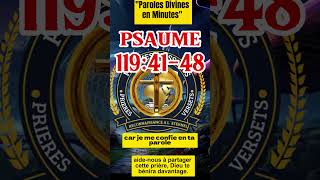 psaume 1194148 psaumepourdormir bible dieu video verset viral biblemessage jesus psaume [upl. by Ocirnor]