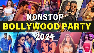 Bollywood Party Mix 2024  Nonstop Hindi Dance Hits  End Of Year DJ Mashup 2024 [upl. by Lewse]