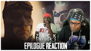 ZACK SNYDERS JUSTICE LEAGUE  Epilogue  REACTION [upl. by Olnee]