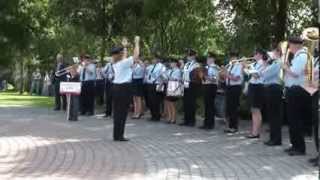 Sternmarsch zum 75Jubiläum der Feuerwehrkapelle Vörden [upl. by Bronk]