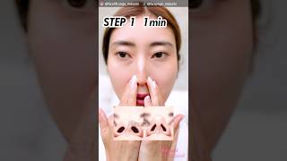 Simple Slim Nose Exercises You Must Do Every Day Reshape Fat NoseGet Sharper Noseshorts faceyoga [upl. by Sherris846]