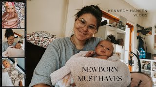 NEWBORN MUST HAVES  Second Baby Edition [upl. by Mechelle]