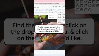 Customize and crop your images into shapes directly in GoogleSlides Shorts [upl. by Annice240]