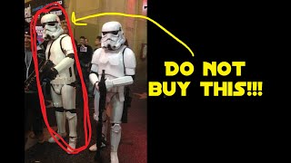 DO NOT BUY The Rubies Supreme Authentic Stormtrooper [upl. by Smailliw883]