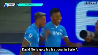 David Neres Goal Napoli Vs Como 31 All Goals Analysis Extended Highlights Result [upl. by Norraj310]