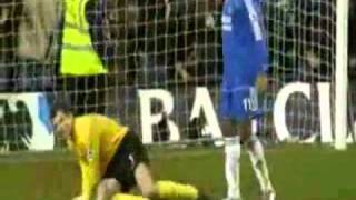 Jens Lehmann Violent Attack  Dive V Chelsea [upl. by Latsyrhk]