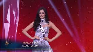 Miss Universe Malaysia 2024 Sandra Lim Top 30 Announced Miss Universe 2024 [upl. by Dorren]