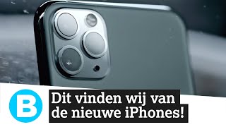 REACTIEVIDEO de nieuwe iPhones [upl. by Darryl]