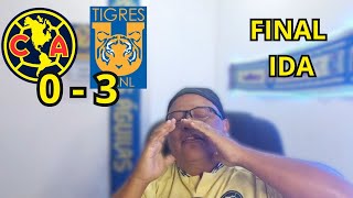 ¡¡¡¡MAL PARTIDO REACCIONES AMERICA VS TIGRES FEMENIL FINAL AP2023 [upl. by Saiff]