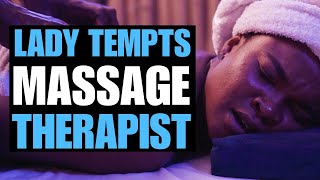 LADY TEMPTS MASSAGE THERAPIST  Moci Studios [upl. by Attennot259]