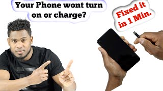 how to fix redmi phone not turning on  fix redmi phone not starting  fix redmi black screen fix [upl. by Caasi]