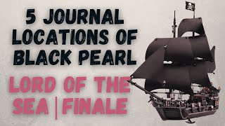 Black Pearl Journal Locations  Full Guide  Lords of the Sea Tall Tale 5  Sea of Thieves Season 3 [upl. by Ymorej]