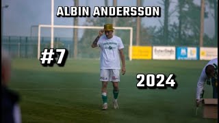 Albin Andersson Highlights  Hässleholms IF  2024 [upl. by Itsirk]