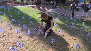 Southern California groups remember Hamasled Oct 7 attacks in Israel [upl. by Flem]