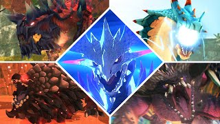 Monster Hunter Stories 2  All Bosses [upl. by Avah]