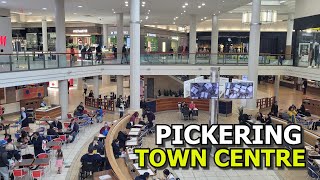 4K 🇨🇦 Pickering Town Centre Shopping Mall Walking Tour  Toronto Ontario Canada [upl. by Landau763]