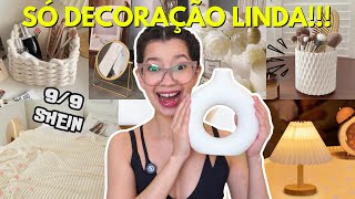 COMPREI ITENS DE DECORAÇÃO NA SHEIN [upl. by Ennavoj]