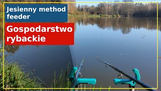 Jesienny method feeder na gospodarstwie rybackim [upl. by Grote]