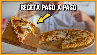 La Pizza Perfecta casera 🍕 Receta Paso a Paso [upl. by Akcirahs]