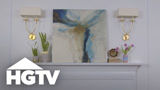 5 Mantel Decorating Tricks  HGTV [upl. by Ardme330]