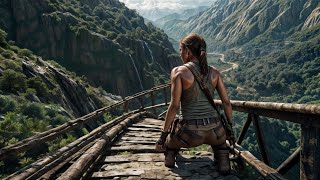 Tomb raider lara croft Episode 11Gripping Drama Lara Croft’s HeartStopping Fall from the Edge [upl. by Gherardi]