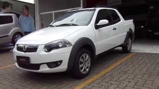 Fiat Strada CabDupla Trekking 16 16v Flex 3p 2014 [upl. by Wj996]