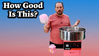 VEVOR Electric Cotton Candy Machine Reviewed [upl. by Secnarf622]