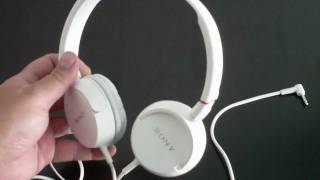 Review sony headphones MDRZX100 [upl. by Mureil]