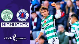 Celtic vs Rangers 21 Highlights  Scottish Premiership 2024  Lundstram Red Card  ORiley Goal [upl. by Sidoney363]