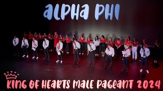 Alpha Phi King of Hearts Male Pageant 2024 [upl. by Lorola814]