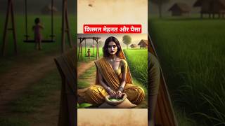 किस्मत मेहनत और पैसा aishortsspiritualawakeninghindikahani [upl. by Marni434]