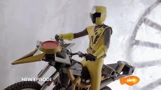 Power Rangers Ninja Steel  Mega Morph Cycle  Episode 5 Drive to Survive  Power Rangers Official [upl. by Nwahsek]