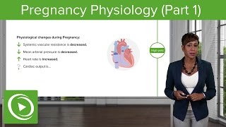 Pregnancy Physiology Cardiovascular Hematologic amp Respiratory System– Obstetrics  Lecturio [upl. by Divod279]